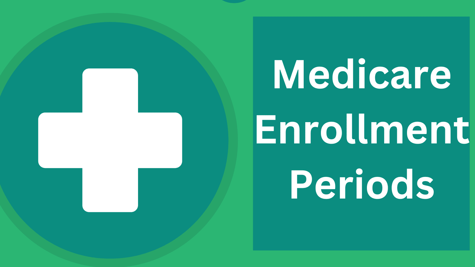 Medicare Enrollment Periods - When and How do I Apply for a Plan?